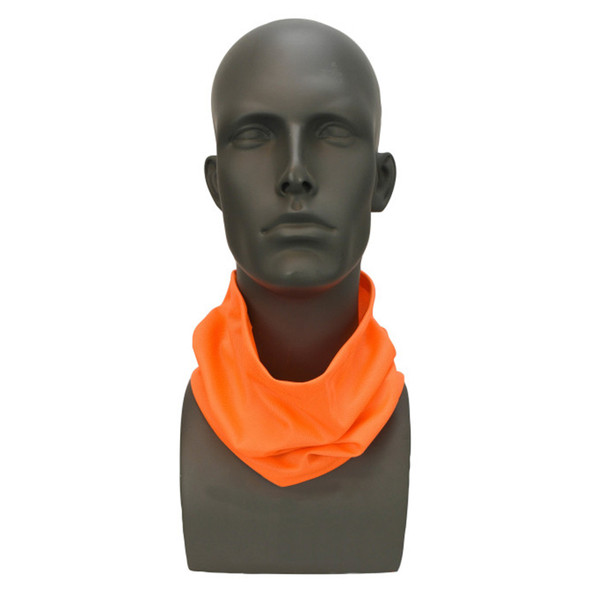 Pack of 25 Radians Made in USA Hi Vis Orange Face Covering Neck Gaiter RAD-NGOBE-PK25 Neck Gaiter